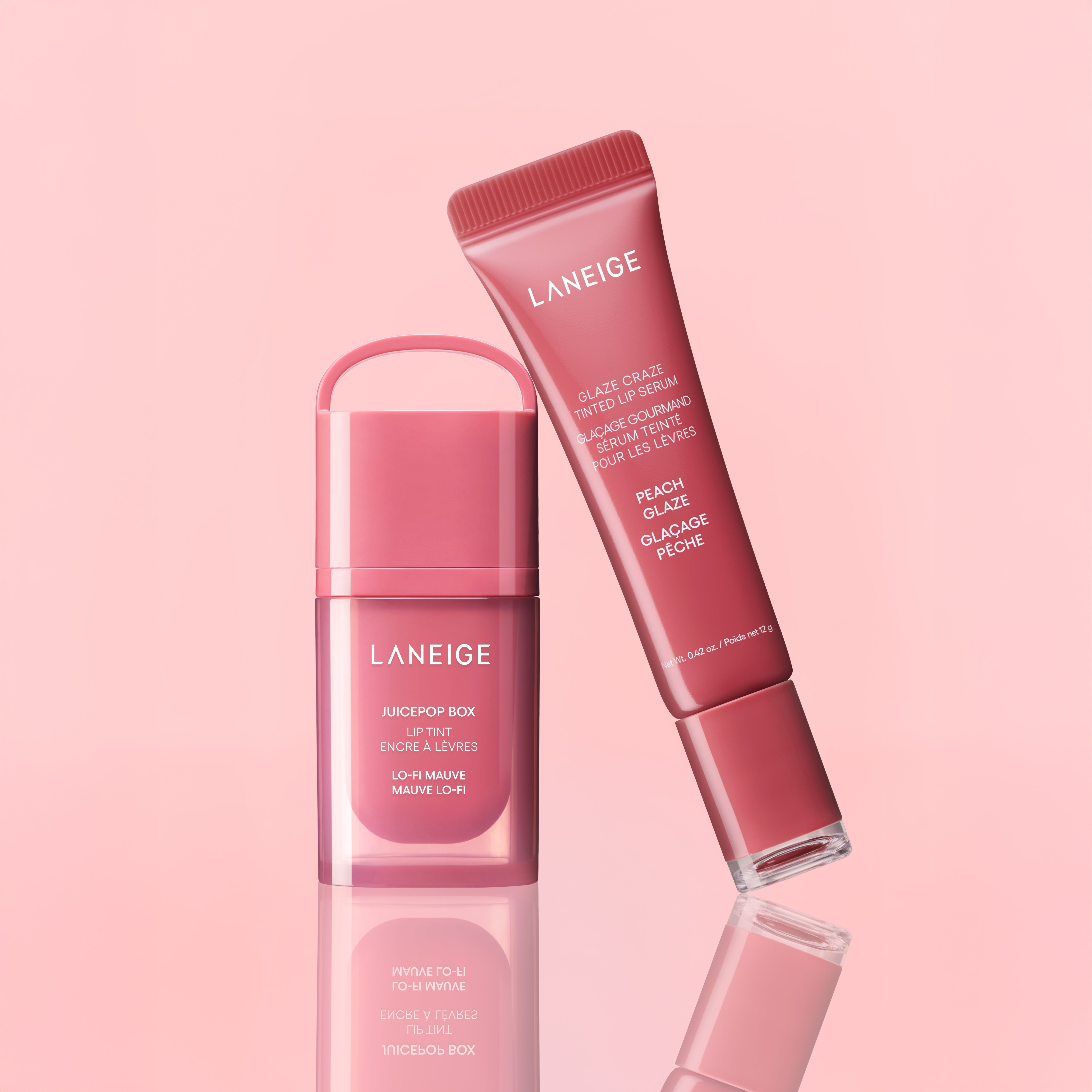 Tint & Glaze Duo: Lo-Fi Mauve & Peach Glaze