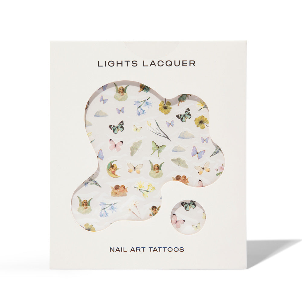 Laneige x Lights Lacquer Calling All Angels Nail Art